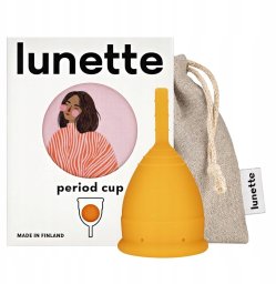 Lunette LUNETTE_Kubeczki menstruacyjne 46mm Pomarańczowy