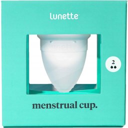 Lunette LUNETTE_Kubeczek menstruacyjny Bezbarwne 46mm