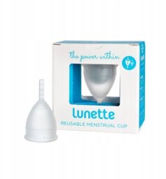 Lunette LUNETTE_Kubeczek menstruacyjny Bezbarwny 41mm