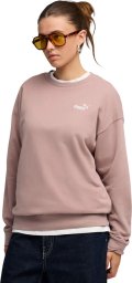 Puma Bluza damska Puma ESS Small No.11 Logo Relaxed Crew różowa 684975 88 L