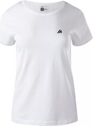 Huari Damska koszulka z krótkim rękawem Martes essentials LADY MANDO bright white rozmiar M