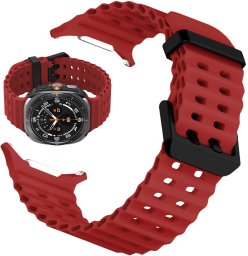 ChronSmarta Pasek ChronSmarta do smartwatch'a Samsung Galaxy Watch Ultra 47mm (Czerwony)
