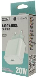 Ładowarka Marys Ładowarka sieciowa 20W USB-C biała