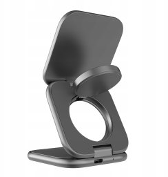 Ładowarka Mobile Origin Mobile Origin 3in1 Qi2 25W UltraSlim Foldable Charger PW36 MagSafe Compatible Space Grey