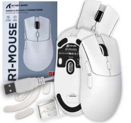 Mysz Attack Shark 17/87B Attack Shark R1 Mysz DLA GRACZY GAMINGOWA 2.4Ghz Wireless