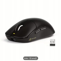 Mysz Attack Shark Myszka bezprzewodowa | ATTACK SHARK X8 SE Czarna | 25000DPI | PAW3311