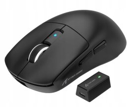 Mysz Attack Shark Mysz bezprzewodowa czarna 39g ATTACK SHARK R6 DPI 42000 BT/2.4G/przewodowa