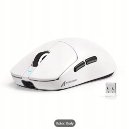 Mysz Attack Shark Myszka bezprzewodowa | ATTACK SHARK X8 SE Biała | 25000DPI | PAW3311