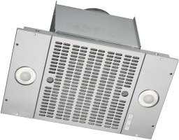 Okap Eico EICO 622-12 66 LED CV - Kaptur - dach - bredde: 66 cm - dybde: 30 cm - wyciąg - stal nierdzewna