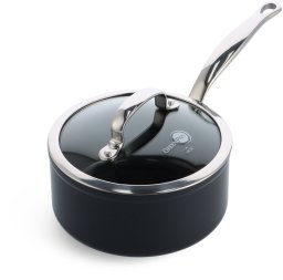 Greenpan GreenPan Barcelona Pro Saucepan 20cm Black