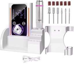 Medi Sleep FREZARKA DO PAZNOKCI MANICURE PEDICURE MOCNA 45 TYS OBR/MIN