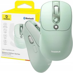 Mysz Baseus Mysz komputerowa Baseus Editor bezprzewodowa z akumulatorem 800mAh i wskaźnikiem stanu baterii - zielona