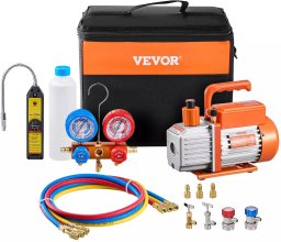 Marina Pompa próżniowa klimatyzacji 4.5 CFM zestaw manometrów HVAC serwis AC