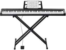 Pianino cyfrowe 88 klawiszy półważone Bluetooth zestaw dla początkujących