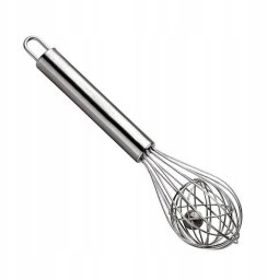 Brunbeste Trzepaczka do ubijania jajek z kulką stalowa 5.5 x 20.5cm BRUNBESTE BB-2936