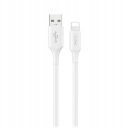 Kabel USB Dudao L2sL USB-A - Lightning 6A 1.2 m Biały