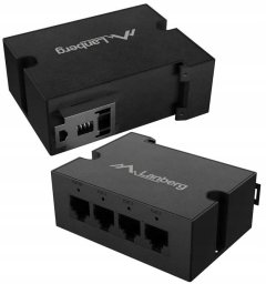 Switch Lanberg SWITCH LANBERG DIN-GE4-BT-90W 1XIN 3XOUT 1GB POE EXTENDER GIGABIT ETHERNET DIN RAIL BT 90W