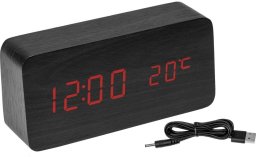 Stacja pogodowa Termometr elektroniczny z budzik (170900) EDUKAMP