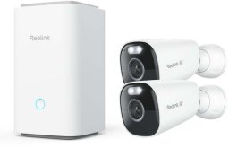 Kamera IP Reolink Hub with 2x Argus Eco* Ultra 4K | 8MP | Battery | IP66