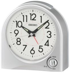 Seiko Budzik SEIKO QHE204S 11,5 cm regulacja głośności .