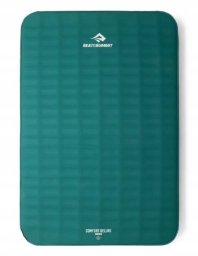 Sea To Summit Mata samopompująca SEA TO SUMMIT Comfort Deluxe Mat Rain Forest