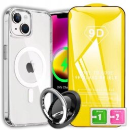Alogy Tds0740z_Zestaw do iphone 15 etui szkło ring