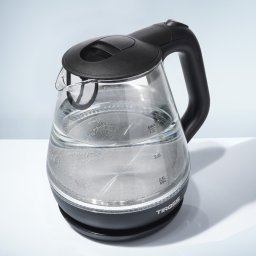 Czajnik Tiross Czajnik szklany elektryczny mały 1.2L 1630W niebieski TIROSS TS-2708