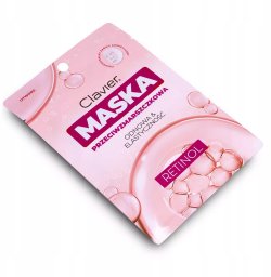 APLB CLAVIER_Maska przeciwzmarszczkowa w płachcie z retinolem 25ml