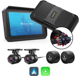 Ejeas Ekran motocyklowy Medialove MW-6 do BMW 6,25 Kamery + TPMS