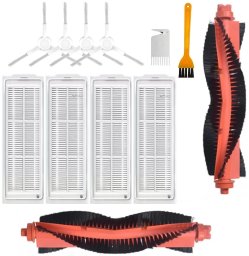Litago Zestaw filtry szczotki do Xiaomi MI Vacuum Mop P Pro VIOMI V3 V2 SE S10 S12