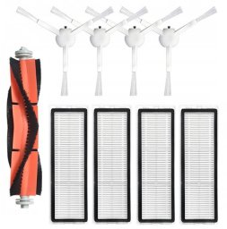 Litago Zestaw do Xiaomi Mi Robot Vacuum  Mop 2 Pro+ S10+ X10 X10+ X20 X20+ S20+ 1C