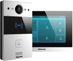 Akuvox Zestaw wideodomofonowy 2Wire Akuvox (C313W-2/R20A-2)