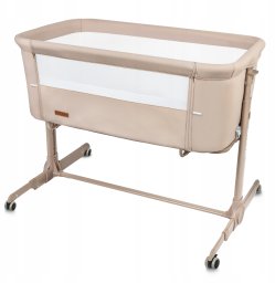 KinderKraft ŁÓŻECZKO DOSTAWNE NALI BEIGE 5906601709272