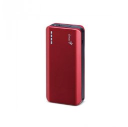 Powerbank Genius Computer Technology ECO-u622* Litowo-jonowa (Li-Ion) 6000 mAh Czerwony