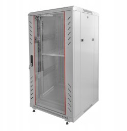 Szafa Netberg Szafa RACK 19" 22U NETBERG Stojąca Instalacyjna 600x600mm szara