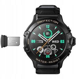 Smartwatch Hoco Smartwatch dla dzieci Hoco 1,28" 4G GPS z funkcją rozmowy Y107 czarny