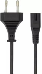 "Power cable 220 EU to C7" Black