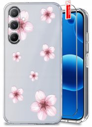 krainaGSM ETUI do Samsung A17 5G Wiosenne wzory Wiosna Kwiaty CLEAR CASE + SZKŁO