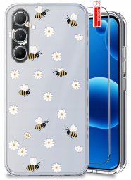 krainaGSM ETUI do Samsung A17 5G Wiosenne wzory Wiosna Kwiaty CLEAR CASE + SZKŁO