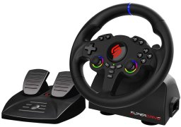 Kierownica Subsonic Subsonic Superdrive 220 RS-5 Czarny USB Kierownica + pedały Nintendo Switch, Nintendo Switch 2, PC, PlayStation 4, PlayStation 5, Xbox One, Xbox Series S, Xbox Series X