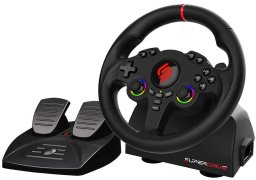 Kierownica Subsonic Subsonic Superdrive 220 RS Czarny USB Kierownica + pedały Nintendo Switch, PC, PlayStation 4, Xbox One, Xbox Series S, Xbox Series X