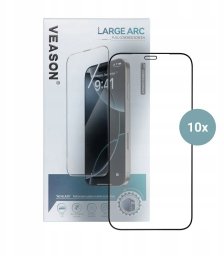 Veason Szkło Hartowane 6D Pro Veason Glass (SET 10in1) - do Samsung Galaxy S26 Plus czarny (działający czytnik)