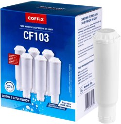 Coffix Filtr do ekspresu Melitta Nivona Krups Bosch Siemens COFFIX CF103 zamiennik 6 szt.