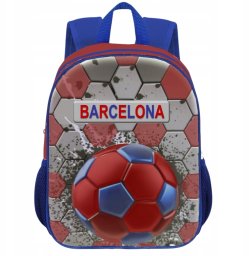 FC BARCELONA PLECACZEK MAŁY DLA CHŁOPCA 3D PLECAK PRZEDSZKOLNY FC BARCELONA