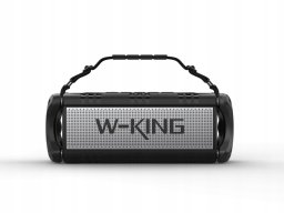Głośnik W-KING Przenośny głośnik bezprzewodowy W-King D8 czarno- srebrny