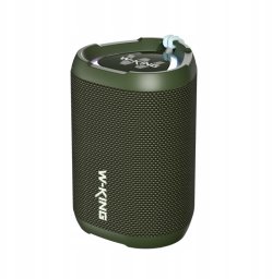Głośnik W-KING Przenośny głośnik bezprzewodowy W-King D110 zielony