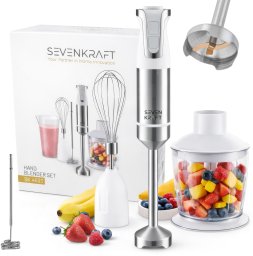 Blender Adler SK 4633W Blender ręczny - zestaw - 1800W