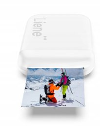 Drukarka fotograficzna Liene Przenośna drukarka do zdjęć Liene Pearl 2x3" (zielona)