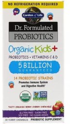 Garden of Life Dr. Formulated Probiotics Kids+ Berry Cherry 30 żelków