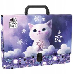 Derform Teczka z rączką Cleo i Frank 47 DERFORM